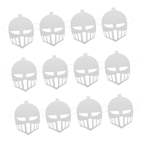 FRCOLOR 12 Stück Teiliges DIY Papiermasken mit Ergonomischem Griff für Handbemalte Weiße Bastelmasken zum Bemalen Vielseitig für Karneval Halloween Party und Cosplay Fördert Eltern Junge FRCOLOR 12 Stück Teiliges DIY Papiermasken mit Ergonomischem Griff für Handbemalte Weiße Bastelmasken zum Bemalen Vielseitig für Karneval Halloween Party und Cosplay Fördert Eltern Junge von FRCOLOR