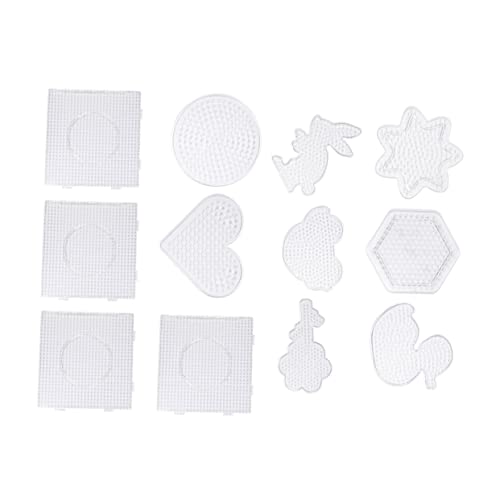 FRCOLOR 12 Stück Teiliges DIY Steckperlen Set Kunststoffplatten für Kreatives Basteln Wasseraktivierte Perlen Feinmotorik Hand Auge Koordination Spielspaß FRCOLOR 12 Stück Teiliges DIY Steckperlen Set Kunststoffplatten für Kreatives Basteln Wasseraktivierte Perlen Feinmotorik Hand Auge Koordination Spielspaß von FRCOLOR