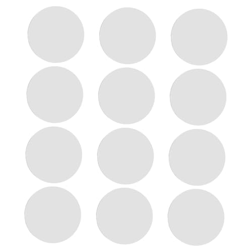 FRCOLOR 12 Stück Teiliges Doppelt Konvexe Acryl Linsen für Optische Experimente und DIY Projekte Kompatibel mit Teleskopen und für Physikunterricht und Lernzwecke von FRCOLOR