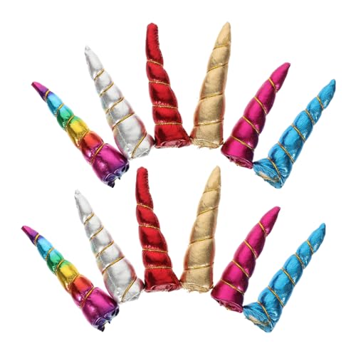 FRCOLOR 12 Stück Teiliges Einhorn Horn Stirnband Glitzerndes Haar Accessoire Kreatives DIY Haarschmuck für Kinderparty Langlebig Wiederverwendbar für Kostüm und Bastelprojekte FRCOLOR 12 Stück Teiliges Einhorn Horn Stirnband Glitzerndes Haar Accessoire Kreatives DIY Haarschmuck für Kinderparty Langlebig Wiederverwendbar für Kostüm und Bastelprojekte von FRCOLOR