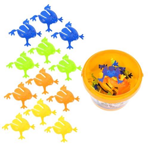 FRCOLOR 12 Stück Teiliges Hüpfender Frosch für Bunte Springende Finger Drücker Sicherer Geruchloser Mitgebsel und Geburtstagsgeschenk für Jungen und Mädchen FRCOLOR 12 Stück Teiliges Hüpfender Frosch für Bunte Springende Finger Drücker Sicherer Geruchloser Mitgebsel und Geburtstagsgeschenk für Jungen und Mädchen von FRCOLOR