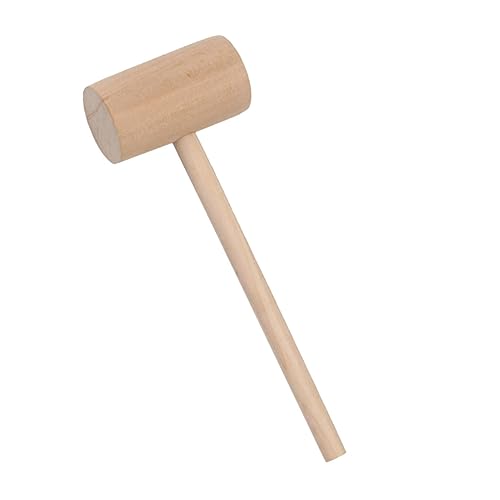 FRCOLOR 12 Stück Teiliges Mini Holzhammer für Rund Lernspielzeug Hand Augen Koordination Sicheres und Langlebiges Material für Spiel und Kreativität von FRCOLOR