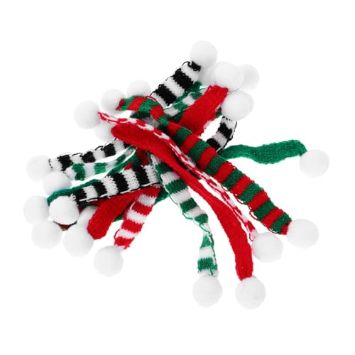 FRCOLOR 12stücke Mini Strickschal Weihnachten Dekoration Schalornamente Miniatur Spielzeug Gestreifte Weinflasche Ornamente DIY Handwerk Puppenhaus Zubehör FRCOLOR 12stücke Mini Strickschal Weihnachten Dekoration Schalornamente Miniatur Spielzeug Gestreifte Weinflasche Ornamente DIY Handwerk Puppenhaus Zubehör von FRCOLOR