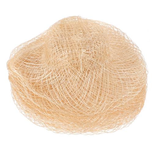 FRCOLOR 12 Stück Teiliges Mini Strohhüte aus Geflochtenem Material Handgefertigte DIY Bastelaccessoires für Puppenhaus Kleine Hüte als Dekoration und Fotorequisite Natürliche von FRCOLOR