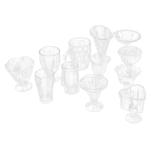 FRCOLOR 12 Stück Teiliges Miniatur Kunststoffbecher Realistische Puppenhaus Tassen Kleine Küchenaccessoires für Junge Mädchen Dekoratives für Miniaturküche und Foto Requisiten FRCOLOR 12 Stück Teiliges Miniatur Kunststoffbecher Realistische Puppenhaus Tassen Kleine Küchenaccessoires für Junge Mädchen Dekoratives für Miniaturküche und Foto Requisiten von FRCOLOR