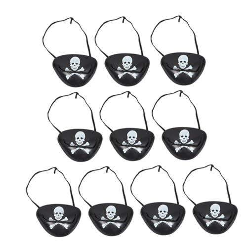 FRCOLOR 12 Stück Teiliges Piratenaugenmasken Halloween Themen Augenmasken für Kostümpartys Cosplay Augenabdeckungen für Karneval und Maskeraden von FRCOLOR