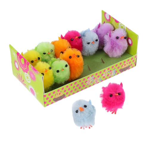 FRCOLOR 12 Stück Teiliges Realistische Plüschküken Detailgetreue Mini Ostern Deko Langlebige Stofftier Modelle für Osterparty Haustier und Charmante Wohnaccessoires FRCOLOR 12 Stück Teiliges Realistische Plüschküken Detailgetreue Mini Ostern Deko Langlebige Stofftier Modelle für Osterparty Haustier und Charmante Wohnaccessoires von FRCOLOR