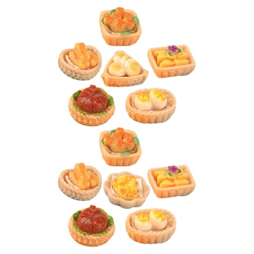 FRCOLOR 12 Stück Teiliges Resin Miniatur Food Realistische Chinesische Snack Modelle Vielseitige Puppenhaus Dekoration Langlebige Mini Lebensmittel Ornamente für DIY und Küchendeko FRCOLOR 12 Stück Teiliges Resin Miniatur Food Realistische Chinesische Snack Modelle Vielseitige Puppenhaus Dekoration Langlebige Mini Lebensmittel Ornamente für DIY und Küchendeko von FRCOLOR