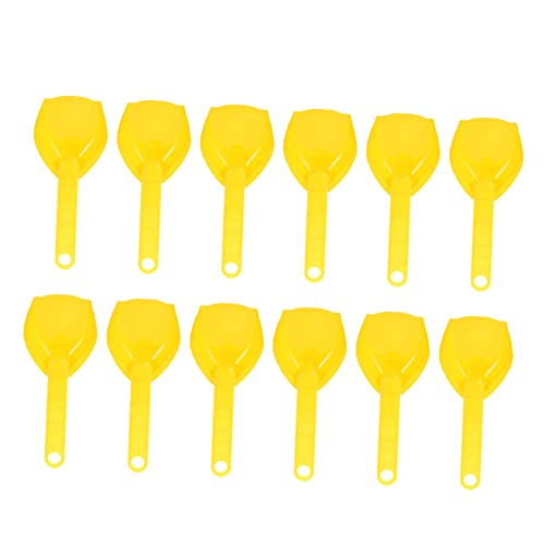 FRCOLOR 12 Stück Teiliges Sandspielzeug Set Farbige Sandschaufeln für Strand und Garten für Kleine Hände Sicheres und Leichtes Material Perfektes für Sommerabenteuer von FRCOLOR