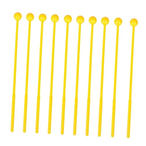 FRCOLOR 12 Stück Teiliges Schlagzeug Leichtem Kunststoff Kindersichere Trommelstöcke mit Ergonomischem Griff Frühe Lernspielzeug Drumsticks für Spielerische Musikförderung von FRCOLOR