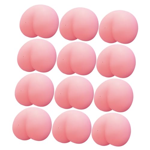 FRCOLOR 12Stücke Quetschspielzeug für Kinder Stressabbau Spielzeug Sensorisches Zappelspielzeug Lustiges Stressspielzeug in Bunten Designs von FRCOLOR