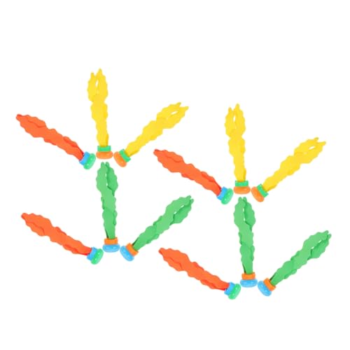 FRCOLOR 12 Stück Teiliges Tauchtier aus Robustem Kindersicheres Wasserspielzeug für Schwimmbad und Outdoor für Spielerisches Schwimmtraining und Unterwasser Übungen von FRCOLOR
