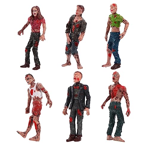 FRCOLOR 12 Stück Teiliges Zombie Modell Halloween Deko Figuren Realistische Blutige Gruselige Requisiten Langlebig für Party und Horror Dekoration FRCOLOR 12 Stück Teiliges Zombie Modell Halloween Deko Figuren Realistische Blutige Gruselige Requisiten Langlebig für Party und Horror Dekoration von FRCOLOR