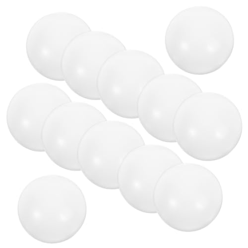 FRCOLOR 12 Stück Tischfußball Ersatzbälle Weiß Glänzend HIPS Material Kompakt Für Tischkicker Fußballspiel Zubehör Erwachsene FRCOLOR 12 Stück Tischfußball Ersatzbälle Weiß Glänzend HIPS Material Kompakt Für Tischkicker Fußballspiel Zubehör Erwachsene von FRCOLOR