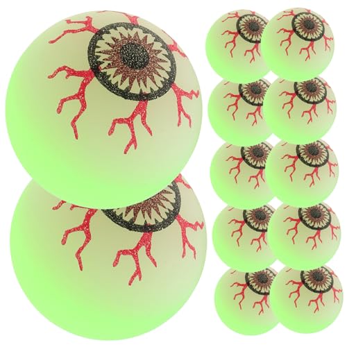 FRCOLOR 12 Stück Weihnachts Bouncy Balls mit Nachtleuchteffekt Robuste Gummibälle Leuchtende Party Spielzeuge Bunte Sprungbälle für Festliche Feiern FRCOLOR 12 Stück Weihnachts Bouncy Balls mit Nachtleuchteffekt Robuste Gummibälle Leuchtende Party Spielzeuge Bunte Sprungbälle für Festliche Feiern von FRCOLOR