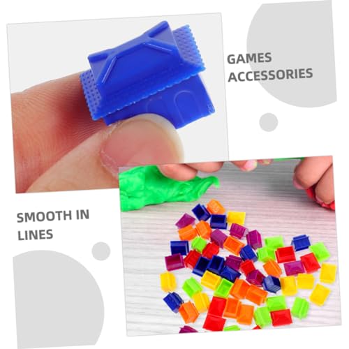 FRCOLOR 120 Stück Teiliges Brettspiel Ersatzspielsteine aus Stabilem Kunststoff Bunte Spielfiguren in Farben Langlebige Spielzubehör für Denkspiele und Gesellige Spielrunden von FRCOLOR