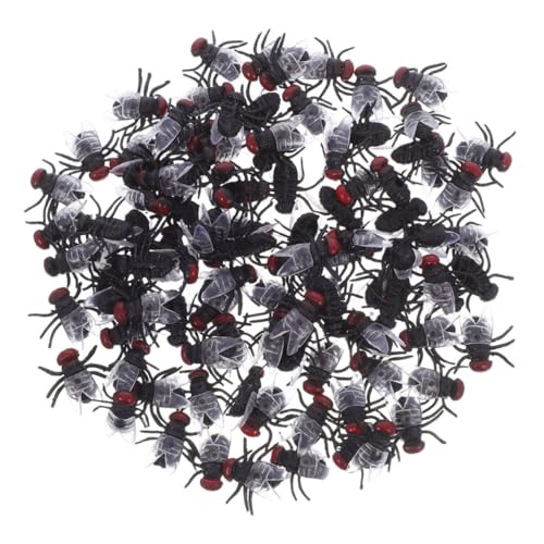 FRCOLOR 120stücke Plastikfliegen Realistische Künstliche Insekten-Spielzeug Streich-Requisiten Kleine Falsche Fliegen Für Halloween Karneval Aprilscherz Fotografie-Requisiten FRCOLOR 120stücke Plastikfliegen Realistische Künstliche Insekten-Spielzeug Streich-Requisiten Kleine Falsche Fliegen Für Halloween Karneval Aprilscherz Fotografie-Requisiten von FRCOLOR