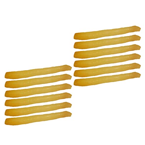 FRCOLOR 12Stücke Gefälschte Pommes Frites Realistisches Modell für Fotografie und Spielküche für Dekoration Sicher und Einfach zu Reinigen FRCOLOR 12Stücke Gefälschte Pommes Frites Realistisches Modell für Fotografie und Spielküche für Dekoration Sicher und Einfach zu Reinigen von FRCOLOR