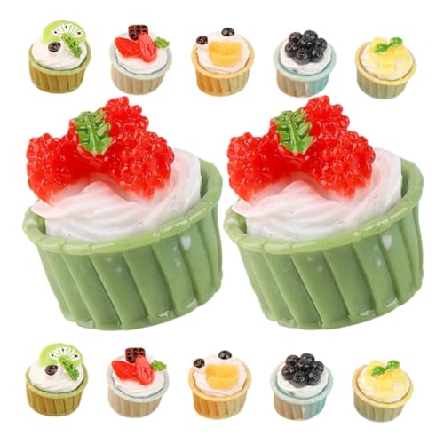 FRCOLOR 12Stücke Teiliges Künstliche Desserts Realistische Simulationskuchen für Puppenhaus Tischdekoration Hochwertige Fake Desserts Lebensechte Modell Kuchen für Fotografie FRCOLOR 12Stücke Teiliges Künstliche Desserts Realistische Simulationskuchen für Puppenhaus Tischdekoration Hochwertige Fake Desserts Lebensechte Modell Kuchen für Fotografie von FRCOLOR