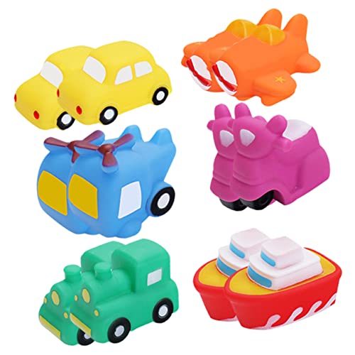 FRCOLOR 12Stücke Teiliges Niedliches Badspielzeug für Wasserfestes Duschspielzeug für Badewanne und Dusche Fördert Spiel und Muskelentwicklung von FRCOLOR