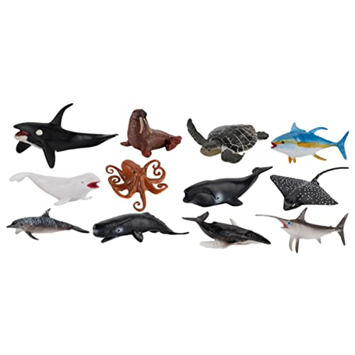 FRCOLOR 12Stücke Teiliges Realistischer Tiermodelle Lernspielzeug für Sandtischdekoration Fördert Kognitive Fähigkeiten und Kreative Spiele für Vorschulkinder FRCOLOR 12Stücke Teiliges Realistischer Tiermodelle Lernspielzeug für Sandtischdekoration Fördert Kognitive Fähigkeiten und Kreative Spiele für Vorschulkinder von FRCOLOR