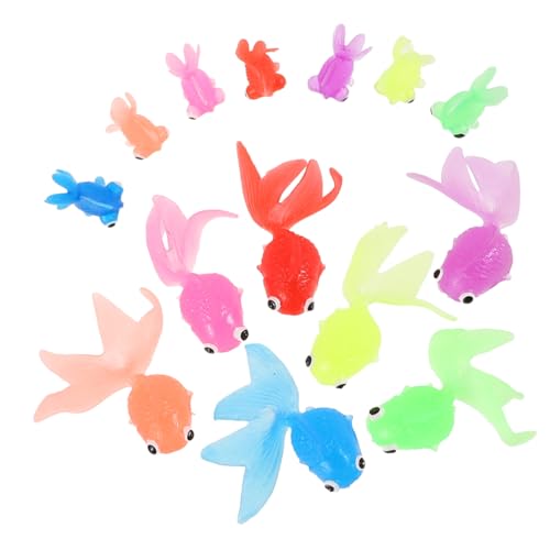 FRCOLOR 14 Stück Miniatur Fischfiguren Teiliges Realistische Schwimmende Goldfische für Aquarium Garten und Dekoration Langlebiges Wasserspielzeug aus Vielfältige Anwendungen FRCOLOR 14 Stück Miniatur Fischfiguren Teiliges Realistische Schwimmende Goldfische für Aquarium Garten und Dekoration Langlebiges Wasserspielzeug aus Vielfältige Anwendungen von FRCOLOR