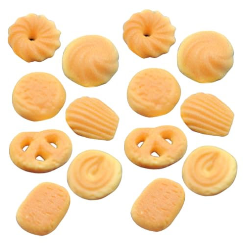 FRCOLOR 14 Stück Teiliges Miniatur Keksmodell Realistische Puppenhaus Dekoration Lebensechte Mini Kekse für Puppenhaus Küche Kreatives DIY Zubehör Detailgetreue Mini Food Spielzeuge FRCOLOR 14 Stück Teiliges Miniatur Keksmodell Realistische Puppenhaus Dekoration Lebensechte Mini Kekse für Puppenhaus Küche Kreatives DIY Zubehör Detailgetreue Mini Food Spielzeuge von FRCOLOR