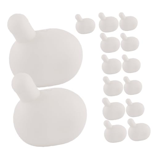 FRCOLOR 15 Stück Teiliges DIY Silikon Bubble Inserts für Squeeze Toy Making Weiße Robuste Silikon Einlagen in Einfach zu Ersetzen Weicher Griff Zubehör für DIY Puppen und Bastelbedarf FRCOLOR 15 Stück Teiliges DIY Silikon Bubble Inserts für Squeeze Toy Making Weiße Robuste Silikon Einlagen in Einfach zu Ersetzen Weicher Griff Zubehör für DIY Puppen und Bastelbedarf von FRCOLOR