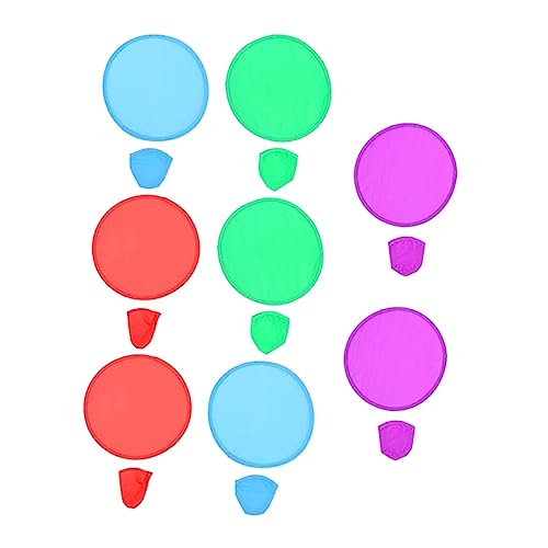 FRCOLOR 15 Stück Teiliges Faltbare Polyester Flying Discs Kinderspielzeug Leicht und Sicher für Outdoor Spaß und Sportliche Aktivitäten Bunte Farben Geeignet für Zufällige Zufällige Farbe von FRCOLOR