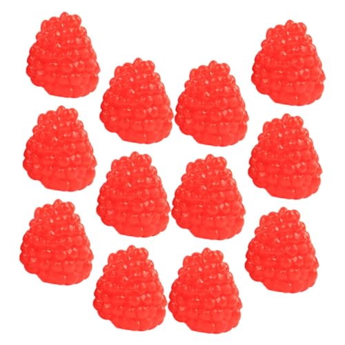 FRCOLOR 15 Stück Teiliges Künstliche Himbeeren Realistisches Dekorationsmodell für und Garten Simulation für Natürliche von FRCOLOR