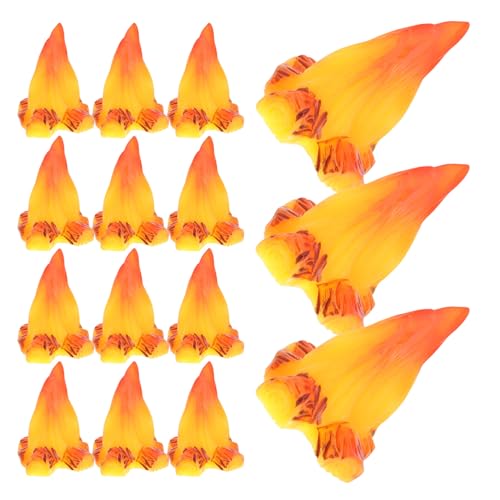 FRCOLOR 15 Stück Teiliges Kunstfeuer aus Widerstandsfähigem Resin für Kreative Tischdekoration Puppenhaus oder Weihnachtliche Festlichkeiten Realistisches Flammenelement für Stimmungsvolle FRCOLOR 15 Stück Teiliges Kunstfeuer aus Widerstandsfähigem Resin für Kreative Tischdekoration Puppenhaus oder Weihnachtliche Festlichkeiten Realistisches Flammenelement für Stimmungsvolle von FRCOLOR