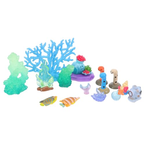 FRCOLOR 15 Stück Teiliges Mini Tiere Kleine Resin Figuren für Aquarien Mikro Landschaften Feengärten und Puppenhäuser für Kreative Dekoration und Lehrzwecke FRCOLOR 15 Stück Teiliges Mini Tiere Kleine Resin Figuren für Aquarien Mikro Landschaften Feengärten und Puppenhäuser für Kreative Dekoration und Lehrzwecke von FRCOLOR