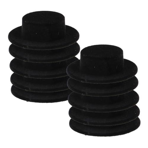 FRCOLOR 15 Stück Teiliges Miniatur Puppenmützen aus Flockiertem Harz Kleine Dekorative Handwerks Hüte für DIY Bastelprojekte Vielseitig Einsetzbar als Puppenzubehör und Mini Schneemannhüte FRCOLOR 15 Stück Teiliges Miniatur Puppenmützen aus Flockiertem Harz Kleine Dekorative Handwerks Hüte für DIY Bastelprojekte Vielseitig Einsetzbar als Puppenzubehör und Mini Schneemannhüte von FRCOLOR