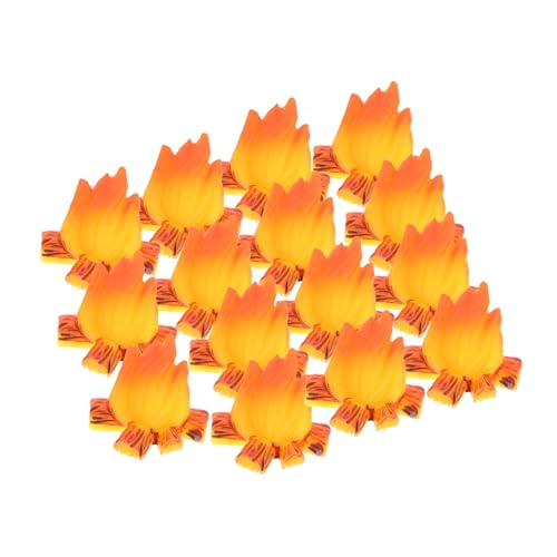 FRCOLOR 15 Stück Teiliges Miniatur für Puppenhäuser Realistisches Kunstfeuer aus Harz für Mikro Landschaften Kreative Deko und Fotorequisiten für Kleine Wohnräume FRCOLOR 15 Stück Teiliges Miniatur für Puppenhäuser Realistisches Kunstfeuer aus Harz für Mikro Landschaften Kreative Deko und Fotorequisiten für Kleine Wohnräume von FRCOLOR