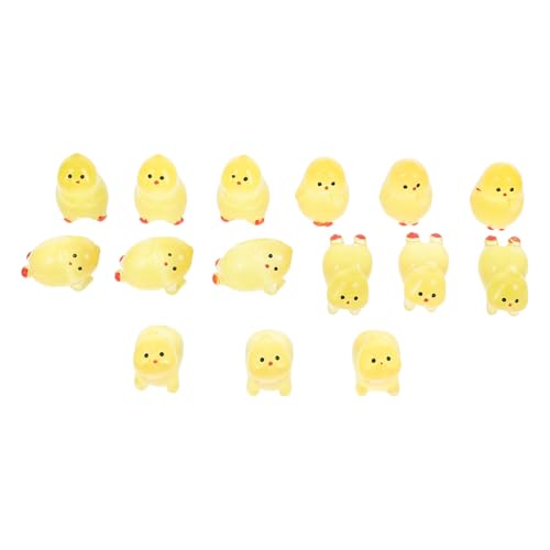 FRCOLOR 15stücke Leuchtende Mini Küken Figuren Aus Resin Für Garten Wohn-Dekoration Niedliche Bonsai Chick Adornments Im Mixed Style FRCOLOR 15stücke Leuchtende Mini Küken Figuren Aus Resin Für Garten Wohn-Dekoration Niedliche Bonsai Chick Adornments Im Mixed Style von FRCOLOR