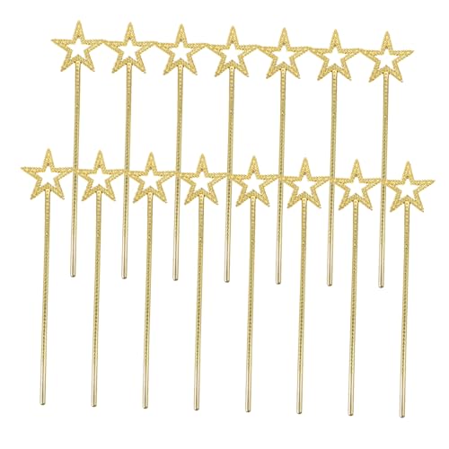 FRCOLOR 15 Stück Teiliges Sternform Gold Leichte Feenstäbe für Geburtstagsfeiern Karneval Kostüm-Accessoire für Mädchen Vielseitig Einsetzbar und Komfortabel für Kleine Hände FRCOLOR 15 Stück Teiliges Sternform Gold Leichte Feenstäbe für Geburtstagsfeiern Karneval Kostüm-Accessoire für Mädchen Vielseitig Einsetzbar und Komfortabel für Kleine Hände von FRCOLOR