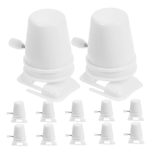 FRCOLOR 15 Stück Teiliges Windup Mechanismus aus Kunststoff Bewegung für DIY Roboter mit Beinen für Bastelprojekte mit Perlen und Schneematsch Fördert Kreative Spielideen von FRCOLOR