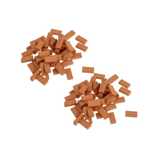 FRCOLOR 150 Stück Maßstab für Sandtisch Modellbau DIY Puppenhaus Garten Dekoration Kindgerechte Bastelsteine zur Kreativen von FRCOLOR