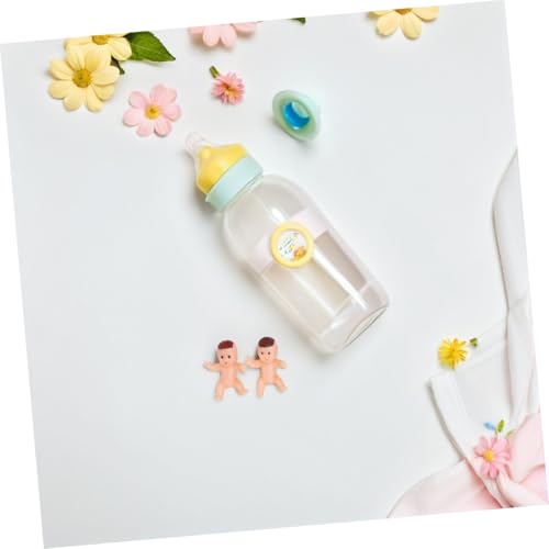 FRCOLOR 150 Stück Vollmondpartygeschenk Kleine Mini-Babys Babyparty -Party -gefälligkeiten Babyfiguren Babypartytischdekorationen Winzige Babypartydekorationen Schokolade Plastik von FRCOLOR