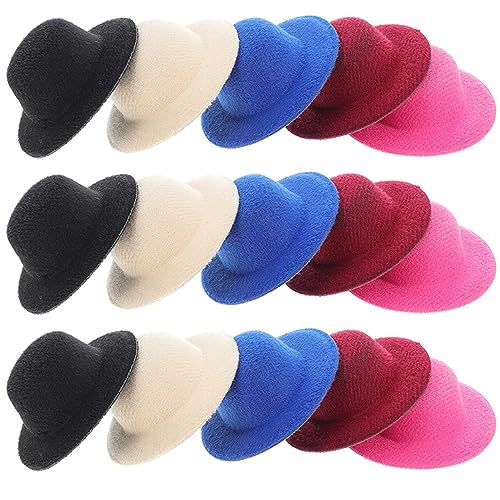 FRCOLOR 15Stücke Miniaturpuppen Hüte Niedliche Dekorationen für Puppen und DIY Bastelprojekte Handgefertigte Hut Accessoires aus Hochwertigen Materialien für Puppenhaus FRCOLOR 15Stücke Miniaturpuppen Hüte Niedliche Dekorationen für Puppen und DIY Bastelprojekte Handgefertigte Hut Accessoires aus Hochwertigen Materialien für Puppenhaus von FRCOLOR