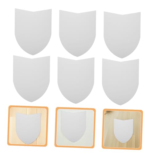 FRCOLOR 15stücke DIY Papierschilder Unbearbeitete Blanko-schilde Aus Pappe Zum Bemalen Und Dekorieren Für Junge Mädchen-Partys Rollenspiele Und Kostüme Bastelmaterial Für FRCOLOR 15stücke DIY Papierschilder Unbearbeitete Blanko-schilde Aus Pappe Zum Bemalen Und Dekorieren Für Junge Mädchen-Partys Rollenspiele Und Kostüme Bastelmaterial Für von FRCOLOR