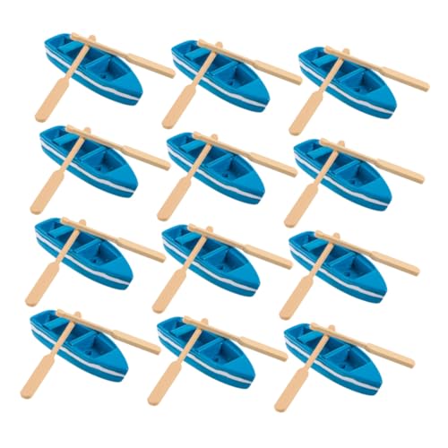 FRCOLOR 16 Satz Teiliges Miniatur Modellboote aus Resin und Holz Handpoliert mit Ruder Kompakte Nautische Dekoration für DIY Mikro Landschaft für Familienaktivitäten und Kreative FRCOLOR 16 Satz Teiliges Miniatur Modellboote aus Resin und Holz Handpoliert mit Ruder Kompakte Nautische Dekoration für DIY Mikro Landschaft für Familienaktivitäten und Kreative von FRCOLOR