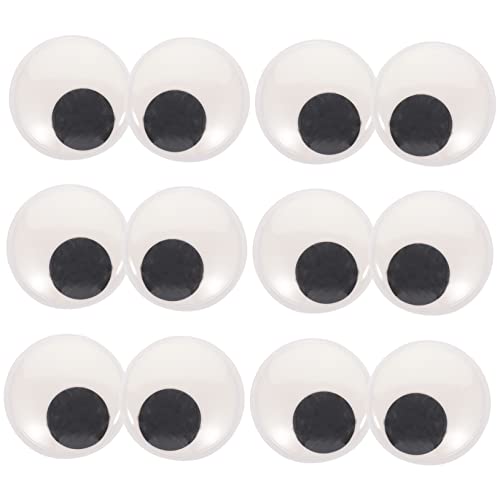 FRCOLOR 16 Stück Teiliges Große Selbstklebende Augen für Bastelprojekte Plastische Sicherheitsaugen für Puppen und Tiere für DIY Bastelbedarf und Party Requisiten FRCOLOR 16 Stück Teiliges Große Selbstklebende Augen für Bastelprojekte Plastische Sicherheitsaugen für Puppen und Tiere für DIY Bastelbedarf und Party Requisiten von FRCOLOR
