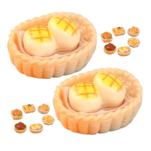 FRCOLOR 16 Stück Teiliges Miniatur Food aus Resin Realistische Küchen Deko und Puppenhaus Zubehör Detailreiche Essensmodelle für DIY Mikrolandschaften und Kreatives FRCOLOR 16 Stück Teiliges Miniatur Food aus Resin Realistische Küchen Deko und Puppenhaus Zubehör Detailreiche Essensmodelle für DIY Mikrolandschaften und Kreatives von FRCOLOR