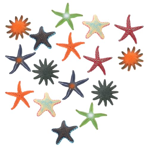FRCOLOR 16 Stück Teiliges Realistische Meerestierfiguren aus Weichem Kunststoff Detailgetreue Meerestiere Dekoration und Lernspielzeug als Pädagogisches für Raumdeko von FRCOLOR
