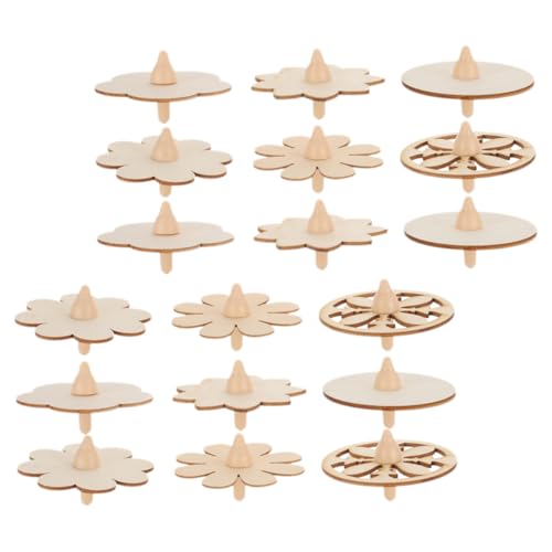 FRCOLOR 18 Stück Teiliges DIY Holzspielzeug für Unvollendete Gyro Spielzeuge zum Bemalen Fördert Hand Auge Koordination Sichere Holz und Kunststoffmaterialien für Kindergeburtstag FRCOLOR 18 Stück Teiliges DIY Holzspielzeug für Unvollendete Gyro Spielzeuge zum Bemalen Fördert Hand Auge Koordination Sichere Holz und Kunststoffmaterialien für Kindergeburtstag von FRCOLOR