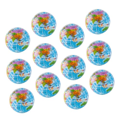 FRCOLOR 18 Stück Teiliges Globe förmige Pu Squeeze bälle für Elastische Stressabbau spielzeuge Handfreundlich Strapazierfähige Antistress bälle für Schule Zuhause Büro FRCOLOR 18 Stück Teiliges Globe förmige Pu Squeeze bälle für Elastische Stressabbau spielzeuge Handfreundlich Strapazierfähige Antistress bälle für Schule Zuhause Büro von FRCOLOR