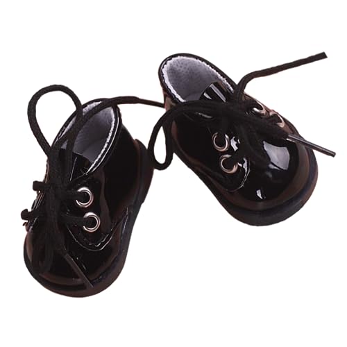 FRCOLOR 1Paar Miniatur Puppenschuhe Schwarze Stoffschuhe für Puppen Dekoration für Puppen und Miniaturhäuser FRCOLOR 1Paar Miniatur Puppenschuhe Schwarze Stoffschuhe für Puppen Dekoration für Puppen und Miniaturhäuser von FRCOLOR