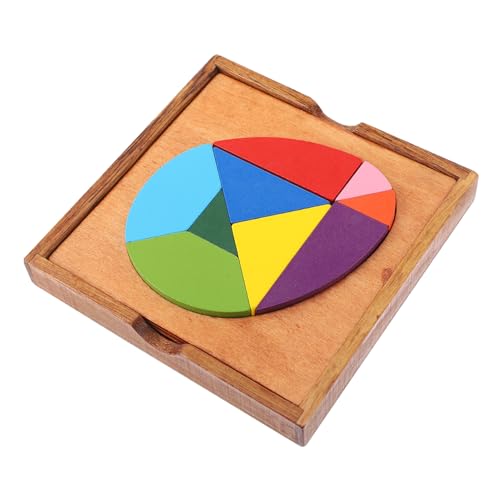 FRCOLOR 1Satz Bunten Holz Tangram Puzzles für Kreatives Lernspielzeug Fantasie und Motorik für Frühes Lernen und Spielspaß FRCOLOR 1Satz Bunten Holz Tangram Puzzles für Kreatives Lernspielzeug Fantasie und Motorik für Frühes Lernen und Spielspaß von FRCOLOR