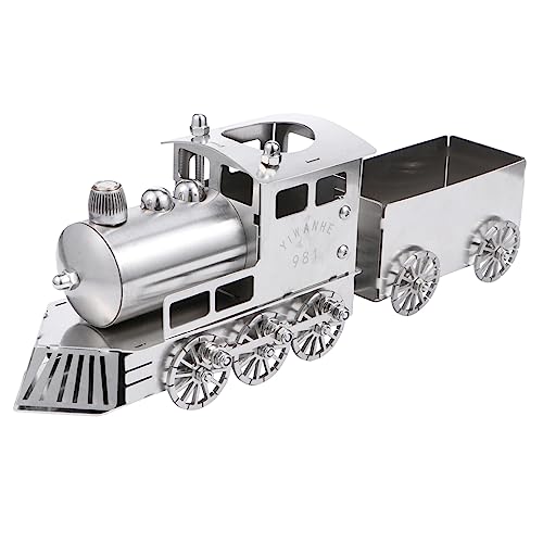 FRCOLOR 1Satz Dampflokomotive Statue Robustes Modell als Zugverzierung für Büro und Zuhause Langlebig aus Hochwertigem Material Kompakte für Platzsparende Aufbewahrung Kreatives von FRCOLOR